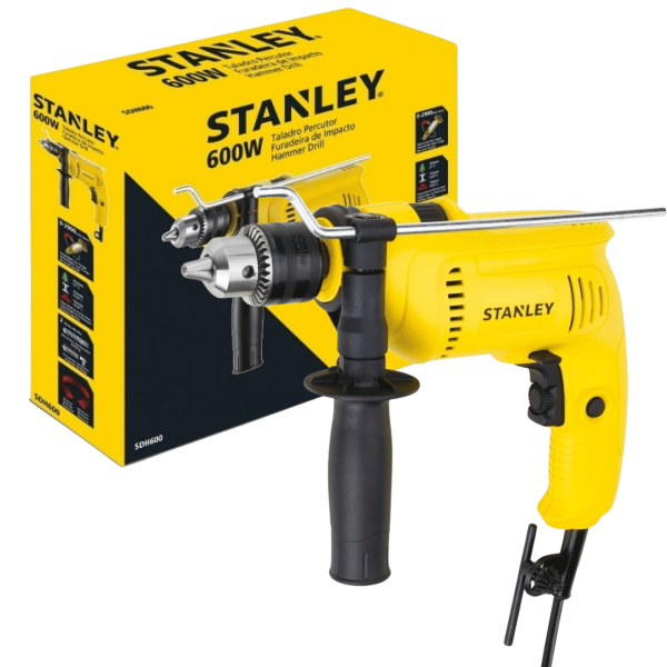 Furadeira de Impacto 1/2" 600W 220V SDH600B2 Stanley