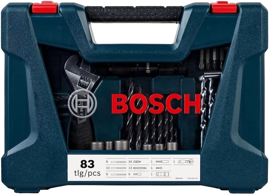 Kit de Pontas e Brocas Bosch V-Line 83 Peças